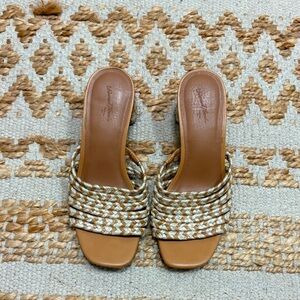 Braided Tan Women's Sandals